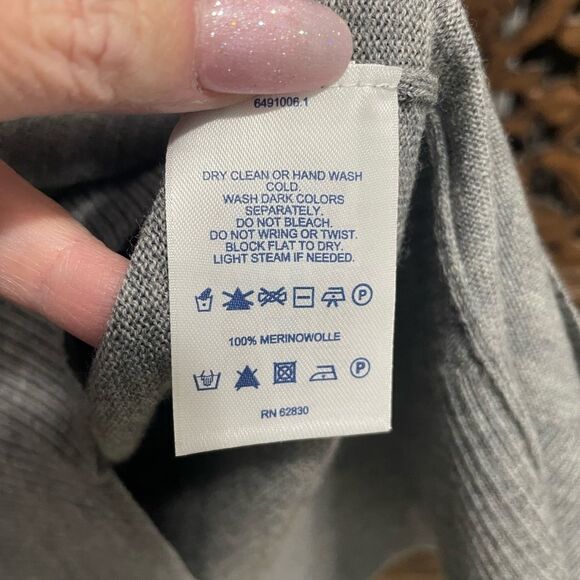 HP🎉❤️Lands’ End Cow Neck Sweater Dress - Picture 9 of 9